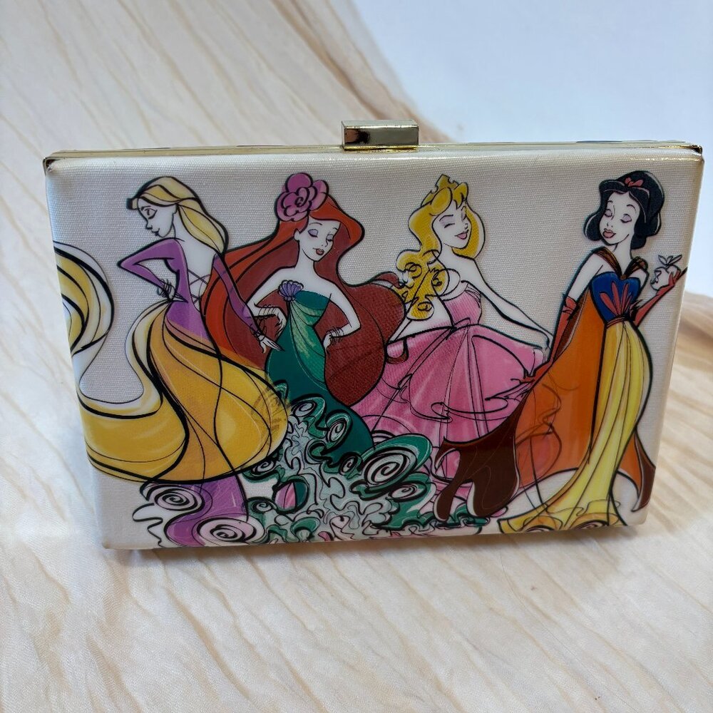 Vintage Licensed Disney Art‎ Nouveau Princess Clutch - *RARE